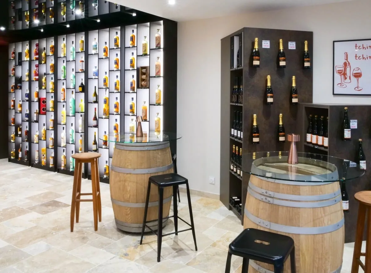 Création d'un bar / cave à vin au cœur de Tournus
