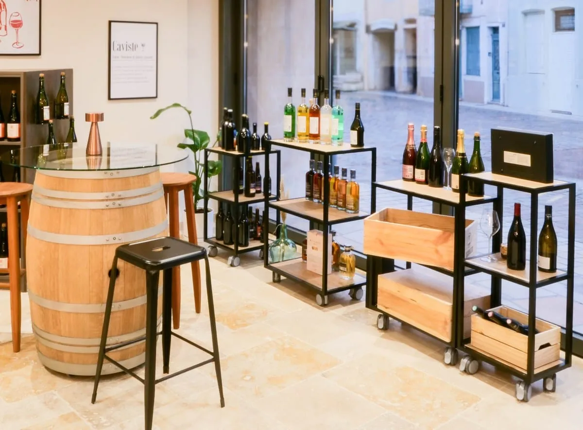 Création d'un bar / cave à vin au cœur de Tournus