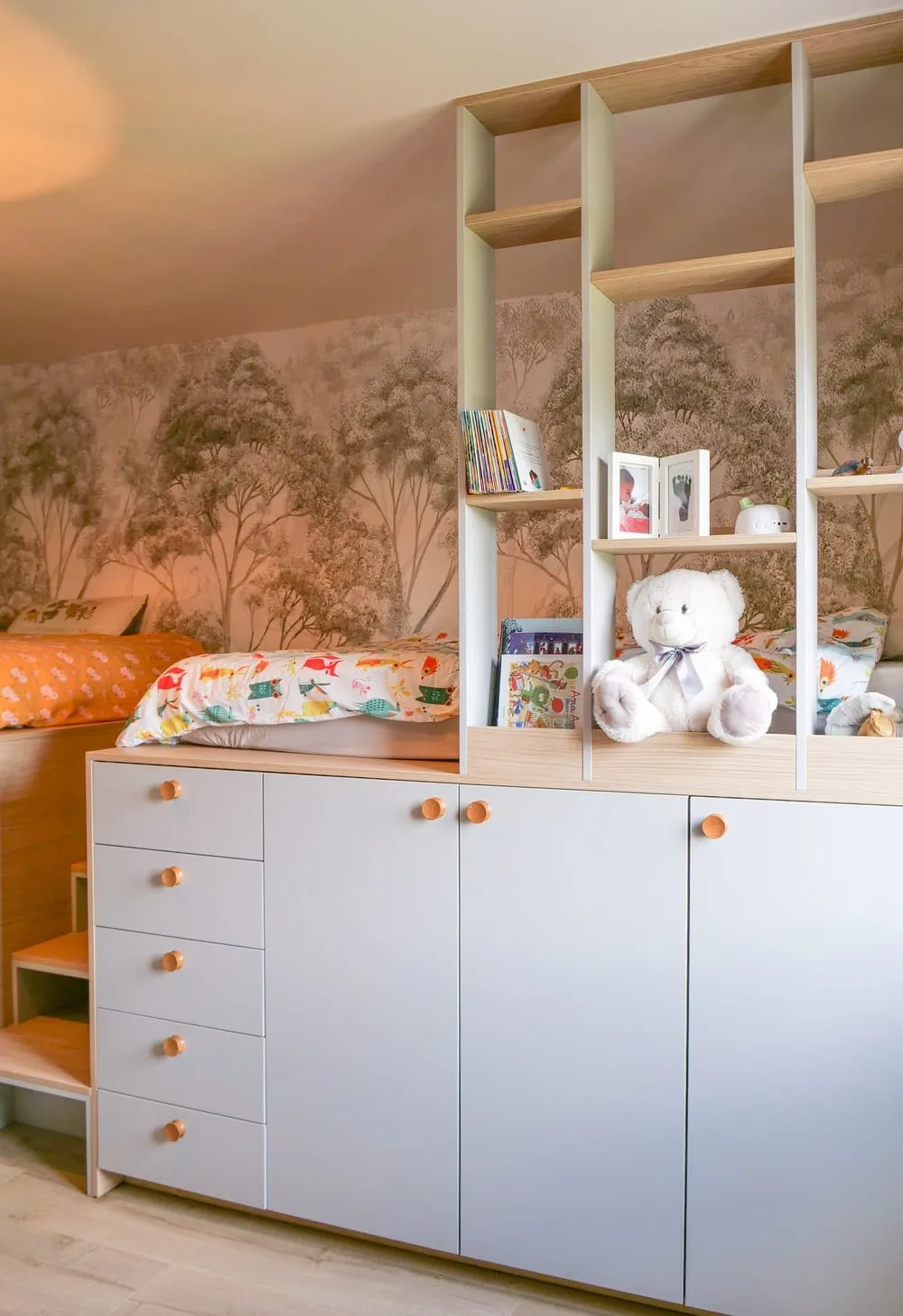 Une chambre d'enfants enchantée dans la métropole lyonnaise