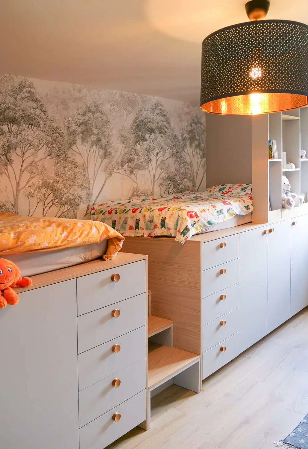 Une chambre d'enfants enchantée dans la métropole lyonnaise