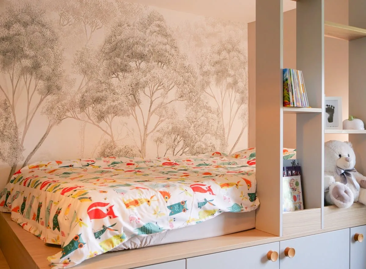 Une chambre d'enfants enchantée dans la métropole lyonnaise