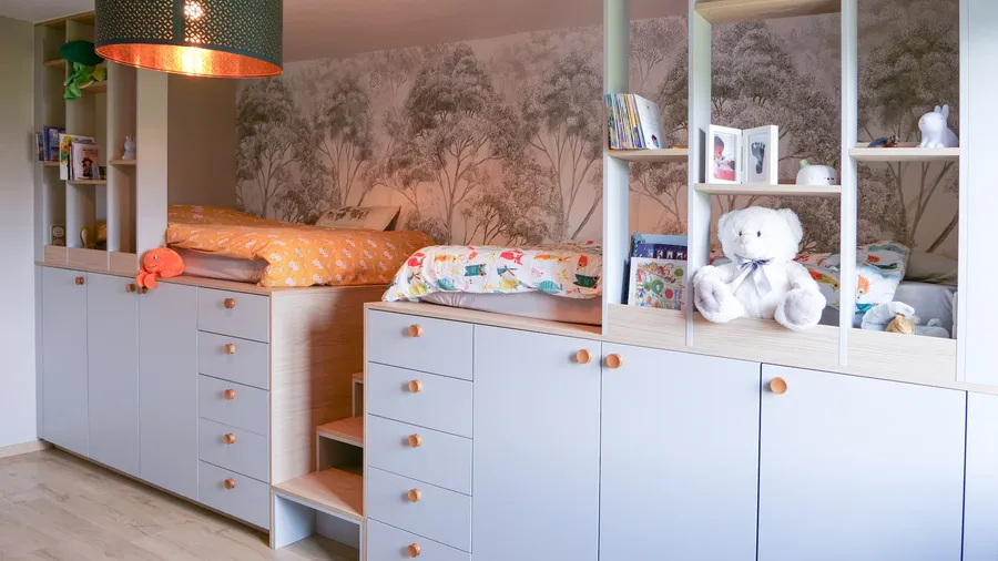 Une chambre d'enfants enchantée dans la métropole lyonnaise