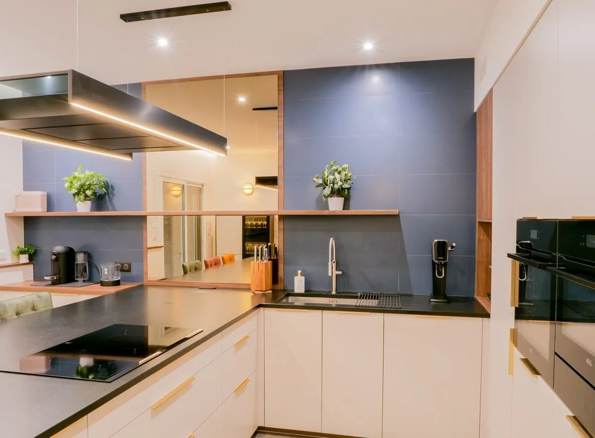 Rénovation d'une cuisine dans une maison familiale de l'Ain