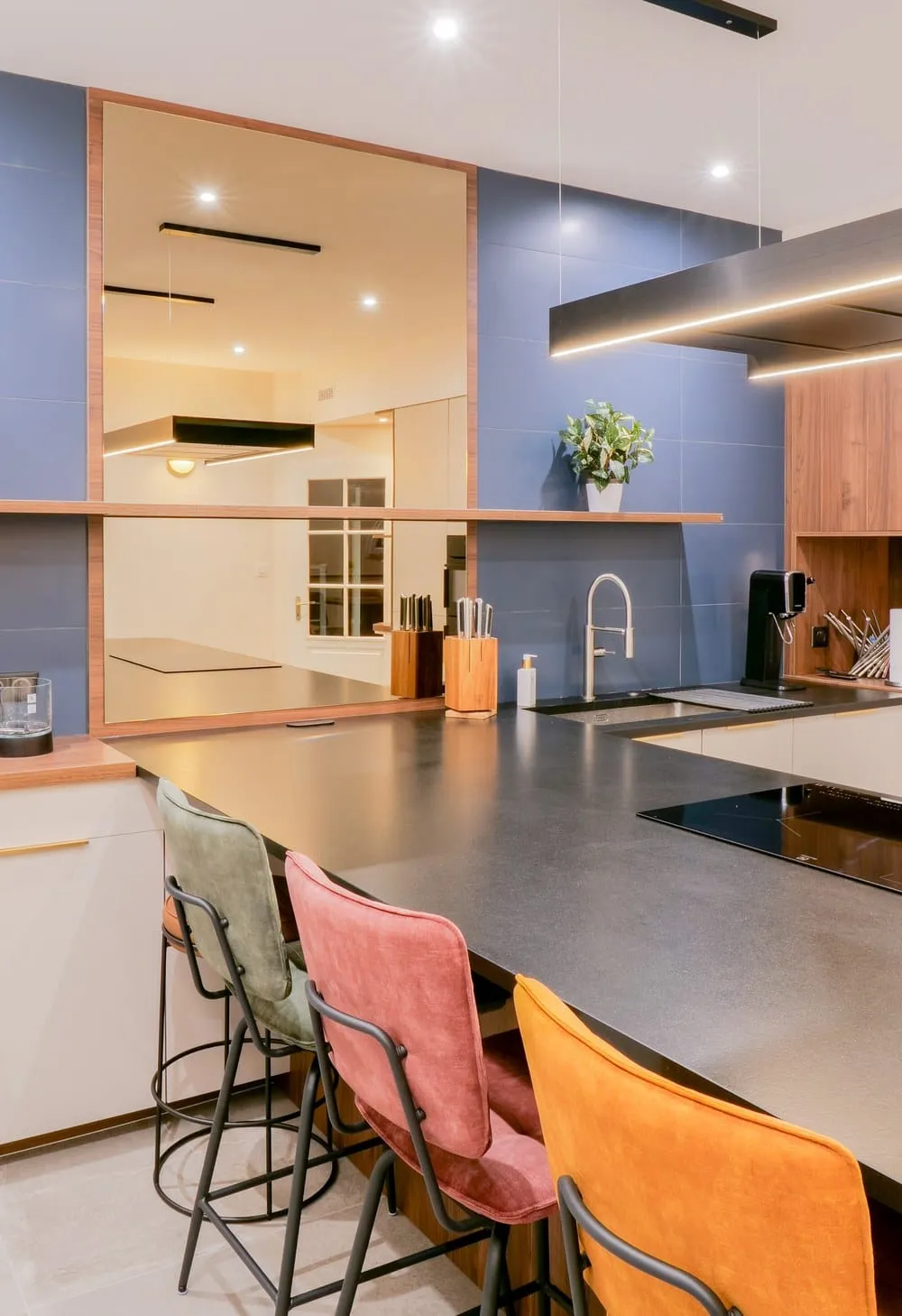 Rénovation d'une cuisine dans une maison familiale de l'Ain