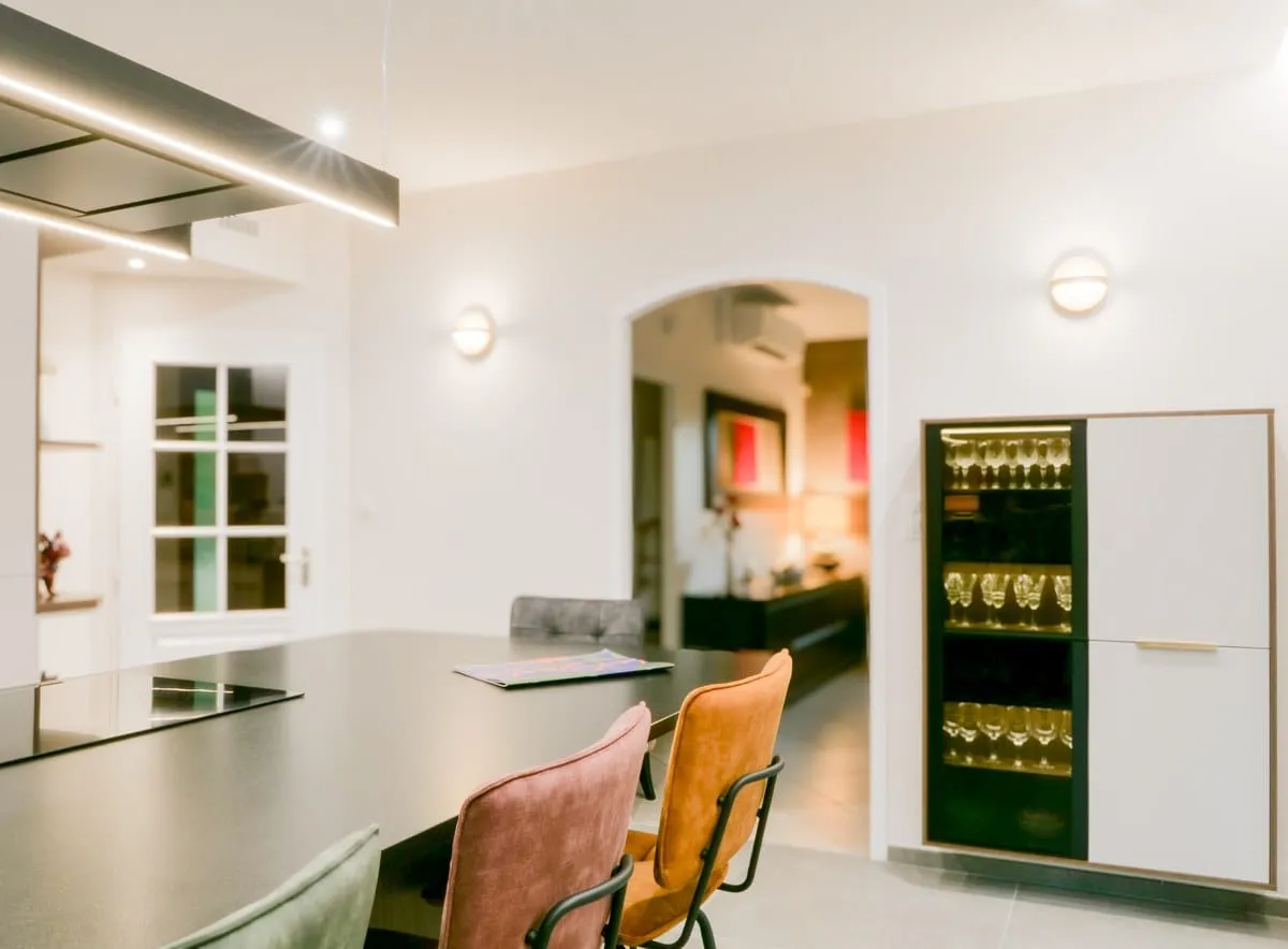 Rénovation d'une cuisine dans une maison familiale de l'Ain