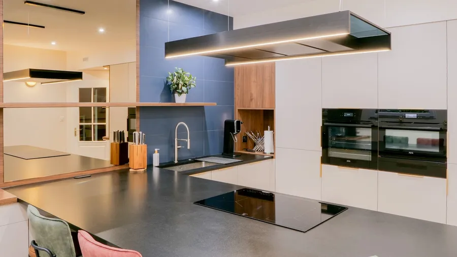 Rénovation d'une cuisine dans une maison familiale de l'Ain