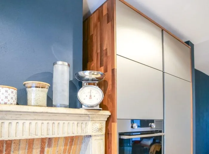 Cuisine contemporaine dans une maison mâconnaise réaménagée, Mâcon