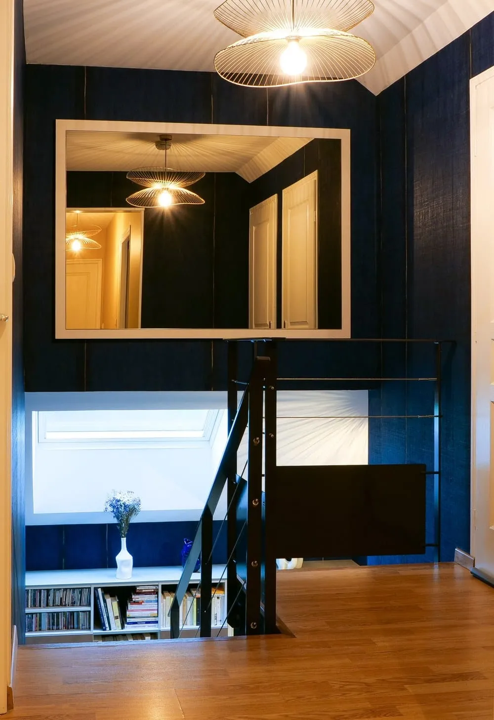 Agencement d'un escalier dans une maison de caractère dans l'Ain