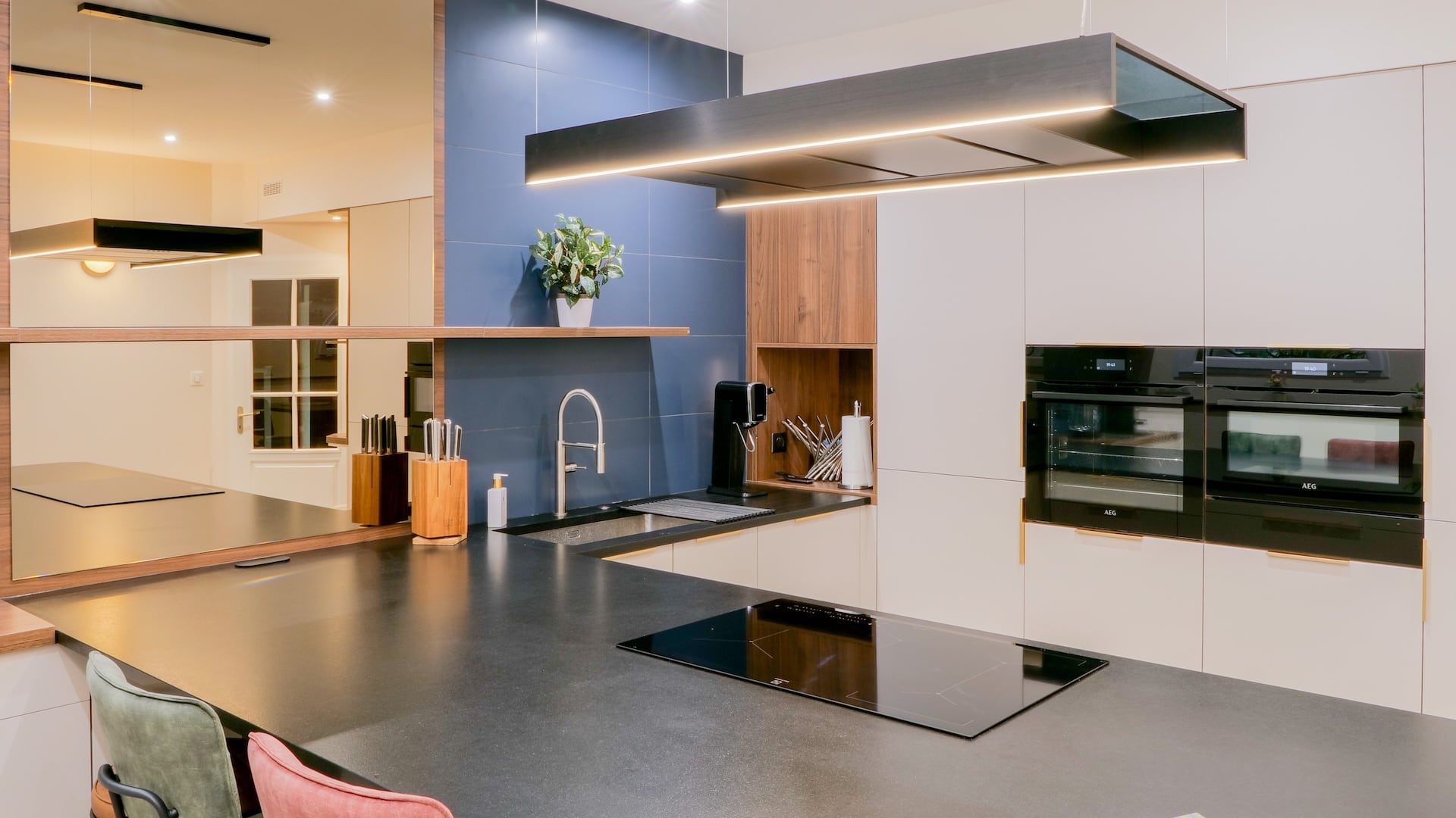 Rénovation d'une cuisine dans une maison familiale de l'Ain